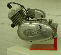 JLO G50, dit motortje is in 1955 in Munchen ontwikkeld.