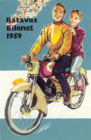 Illustratie uit 1959 Batavus Bilonet