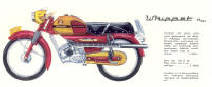 Illustratie uit 1964 Whippet G 50